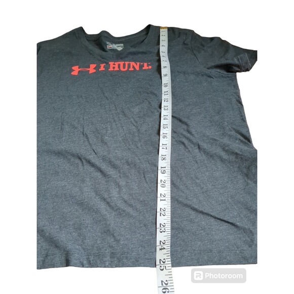 Womens Under Armour "I Hunt" T-Shirt Loose Gray Size 2XL - Picture 4 of 6